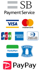 ソフトバンクペイメントサービス,VISA,master,JSB,AMERICAN EXPRESS,Diners Club,FamilyMart,LAWSON,PayPay ソフトバンクペイメントサービス,VISA,master,JSB,AMERICAN EXPRESS,Diners Club,FamilyMart,LAWSON,PayPay